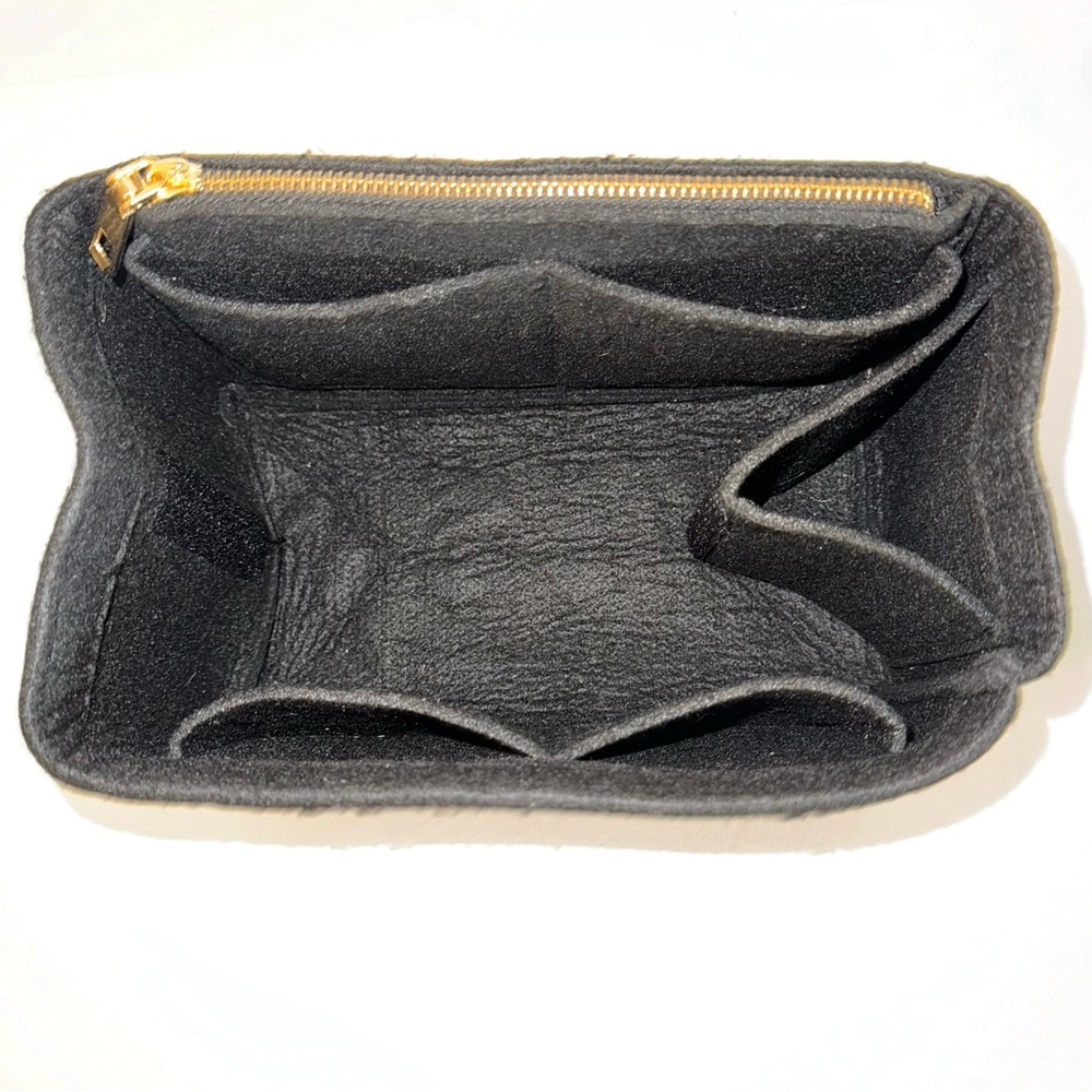 Hima Originals Black Felt Purse Organizer Insert - Picture 7 of 8